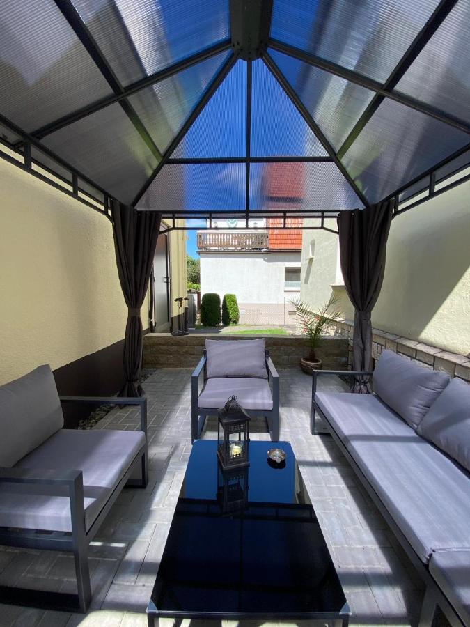 Ferienwohnung Am Schildautal-Mit Gartenlounge & Wlan Seesen Dış mekan fotoğraf